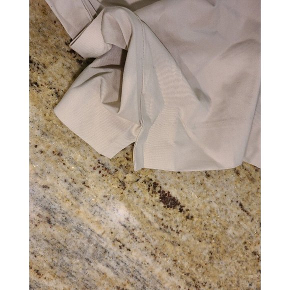 Vintage 1990s Briggs Ankle Comfort High Waist Mom Khaki Tan Women 12 Inseam 25" - Picture 7 of 12